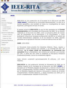 IEEE-RITA (SCOPUS)
